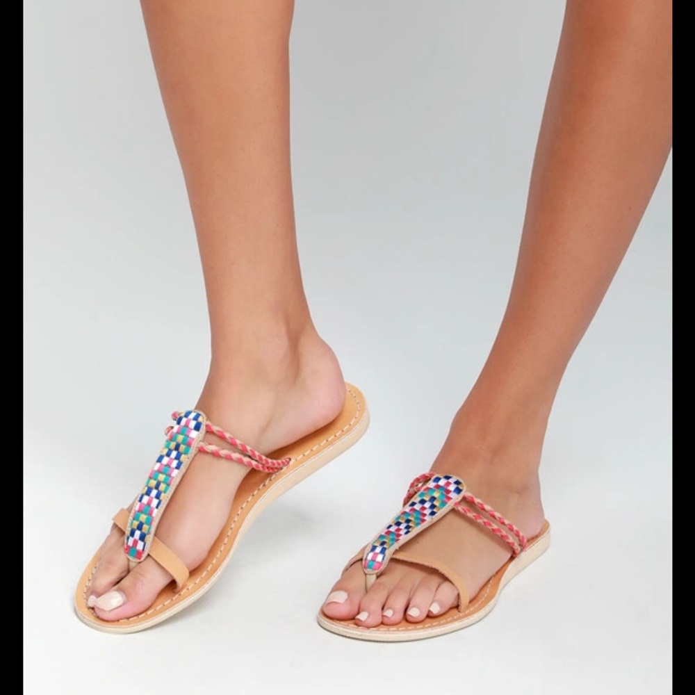 Cocobelle Cali Geometric Sandals In Arrow size 7.5